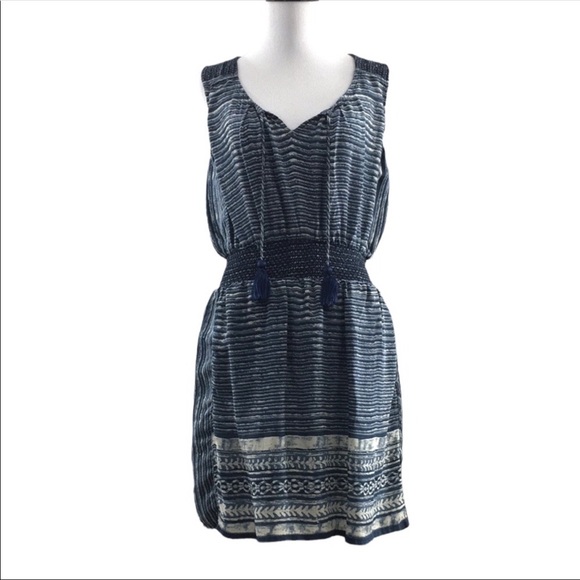 Calypso St Barth blue silk dress - Picture 1 of 8
